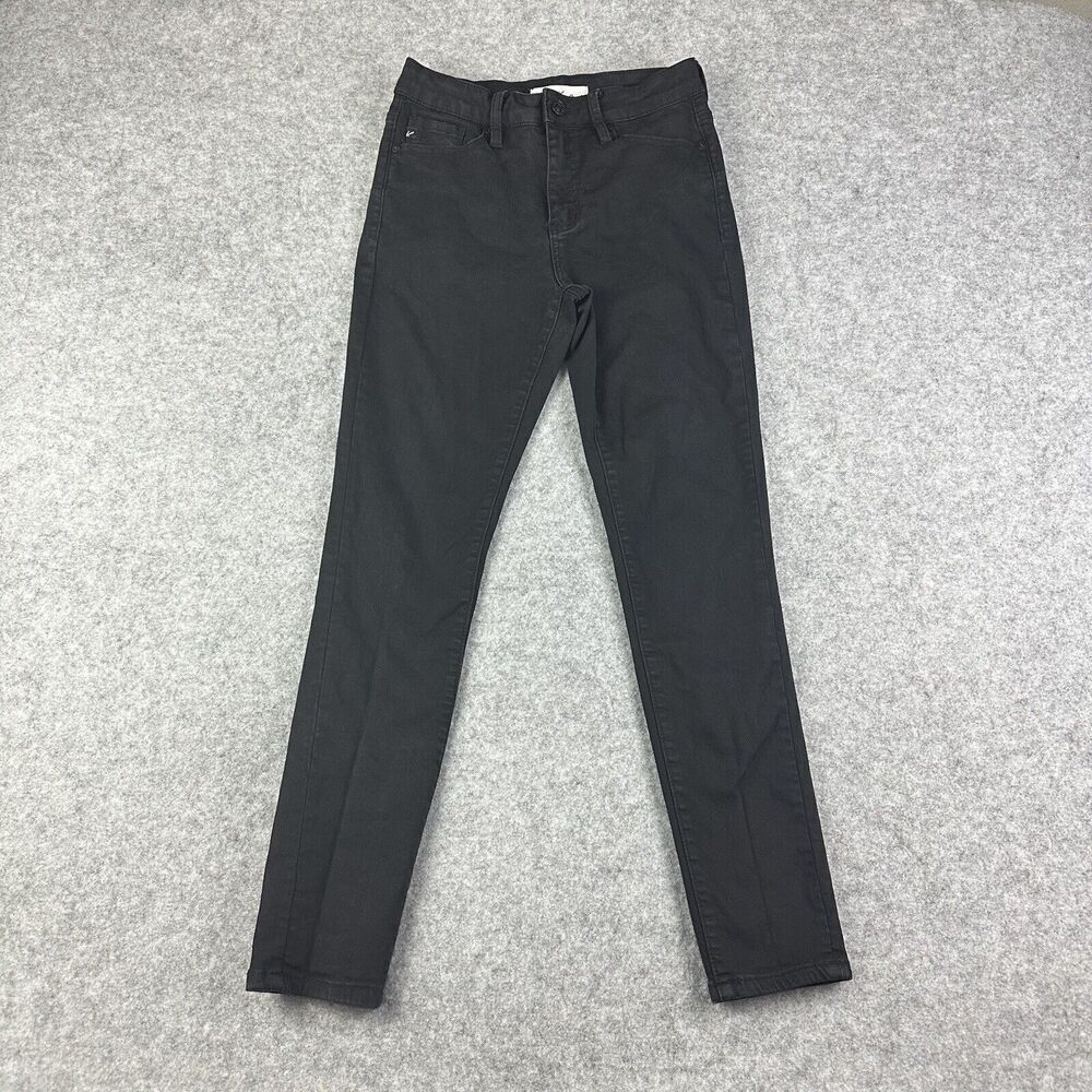 KanCan Jeans Womens 7 27 Classic Black Skinny Fit Ankle Everyday Stretch Denim